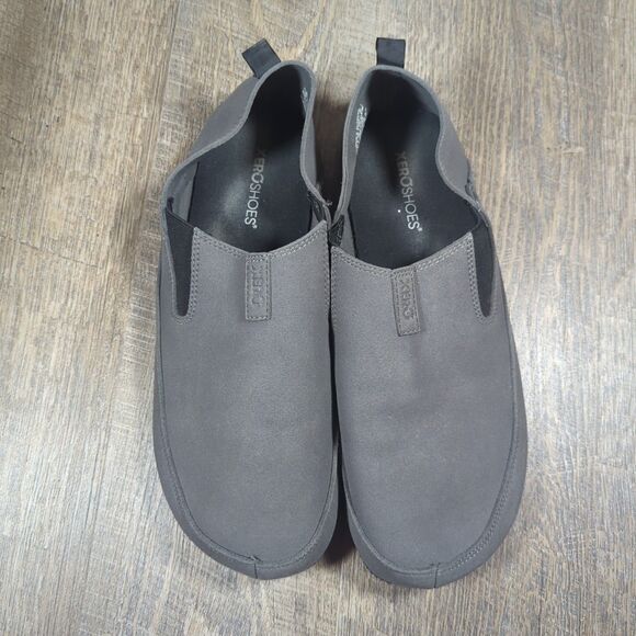 Xero Shoes Mens Size 12 Grey Sunrise Minimal Slip On Barefoot Casual Lightweight - Picture 5 of 13